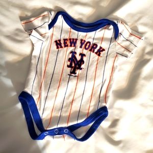 NY Mets Baby Bodysuit